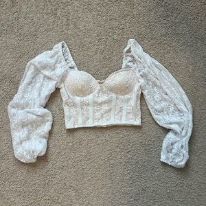 Francesca’s corset top